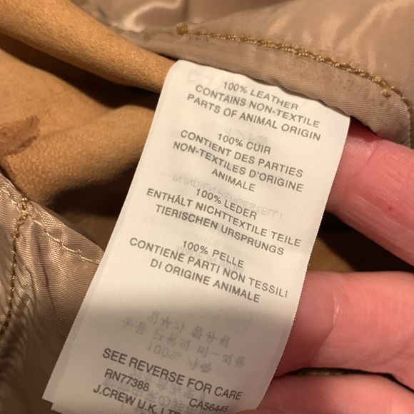 Vintage Leather Collection Crop Pants Fuscia Deep Pink - Picture 11 of 12